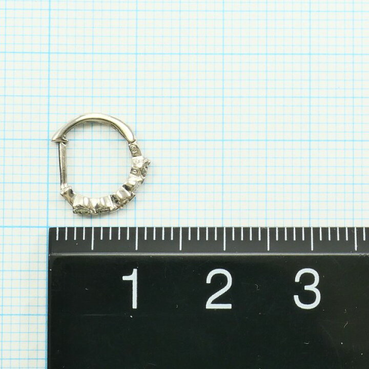 楽天市場】K10 10金 WG ホワイトゴールド ピアス ダイヤ 0.10 ×2 総 