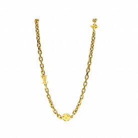 ルイ・ヴィトン LOUIS VUITTON チェーン・LV ユアーズ M02740 ネックレス　アクセサリー 箱 袋 約44～55cm 総重量約14.2g レディース 送料無料 【中古】