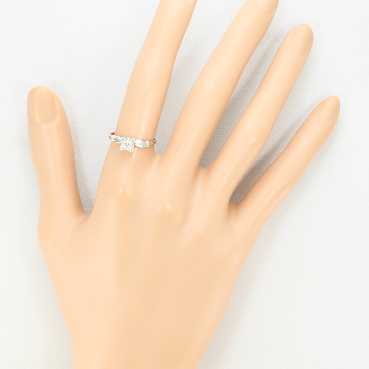 楽天市場】PT/プラチナ リング・指輪 11号 ダイヤ 0.16 ct 総重量約2.9 