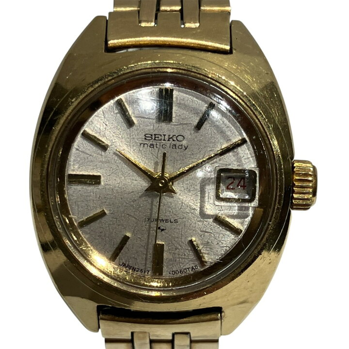 楽天市場】セイコー SEIKO マチックレディ 2517-0211 腕時計 