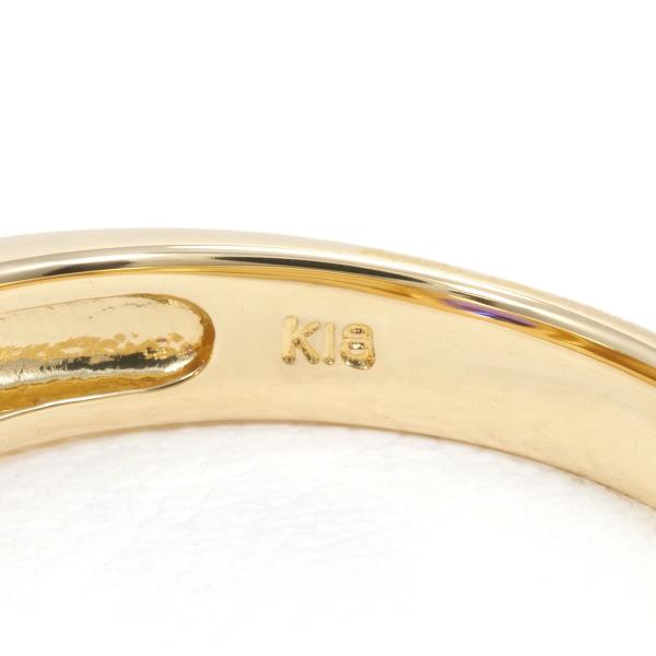 割引売上 K1818金YGイエローゴールドリング指輪11.5号アメジストジュエリー中古 アクセサリー・ジュエリー