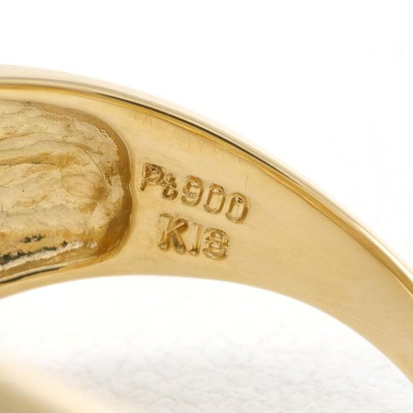 楽天市場】PT900 プラチナ K18YG リング 指輪 11.5号 ダイヤ 0.02 総 