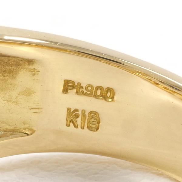 楽天市場】PT900 プラチナ K18YG リング 指輪 13.5号 サファイア 0.80 