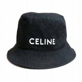 セリーヌ CELINE ブラック Lサイズ ハット アパレル 帽子 メンズ 小物 送料無料 【中古】【あす楽】