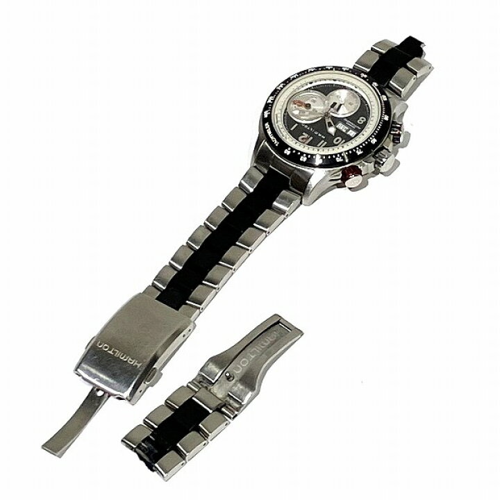 楽天市場】ハミルトン カーキ タキマイラー クロノグラフ H717260 自動 