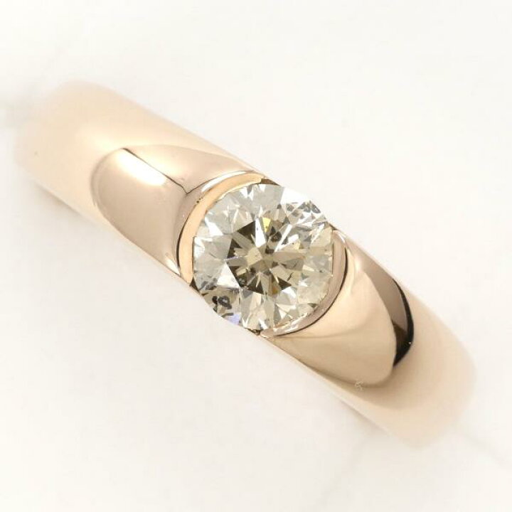 楽天市場】K18 18金 PG ピンクゴールド リング 指輪 12号 ベリーライト 