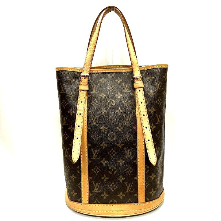 楽天市場】ルイヴィトン Louis Vuitton モノグラム バケットGM M42236  