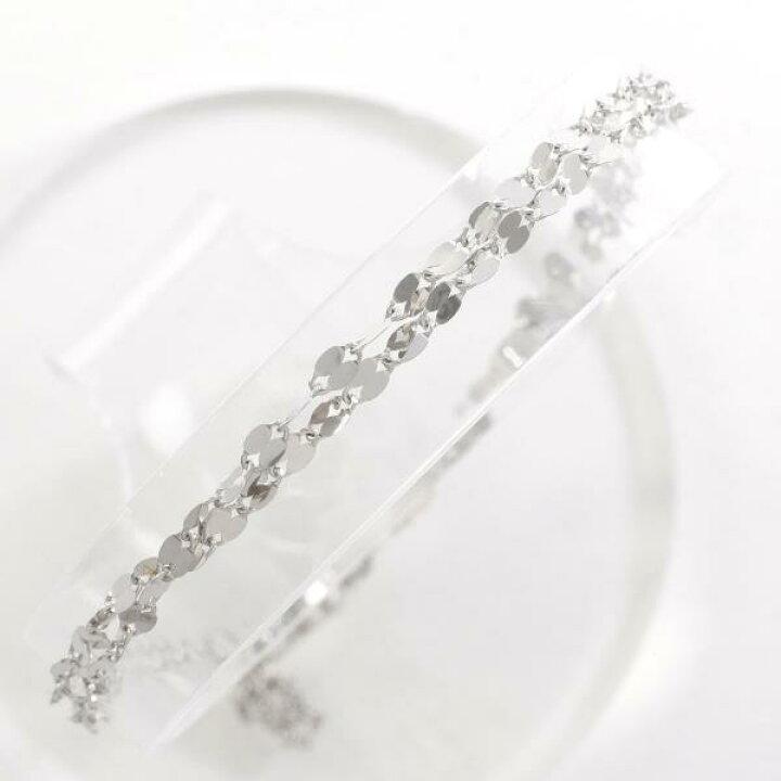 楽天市場】K10 10金 WG ホワイトゴールド 磁気 ブレスレット 総 