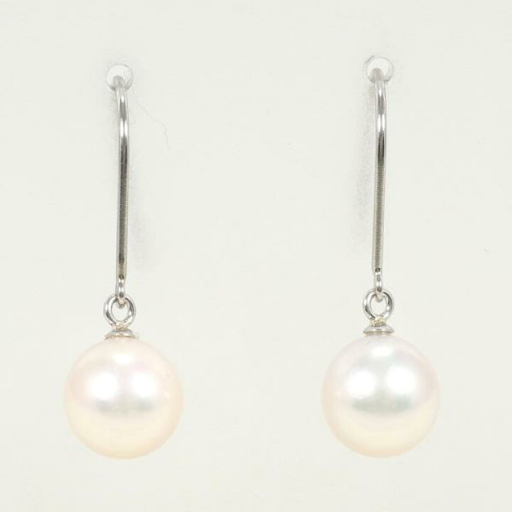 楽天市場】PT900 プラチナ ピアス パール 総重量約1.8g ジュエリー  