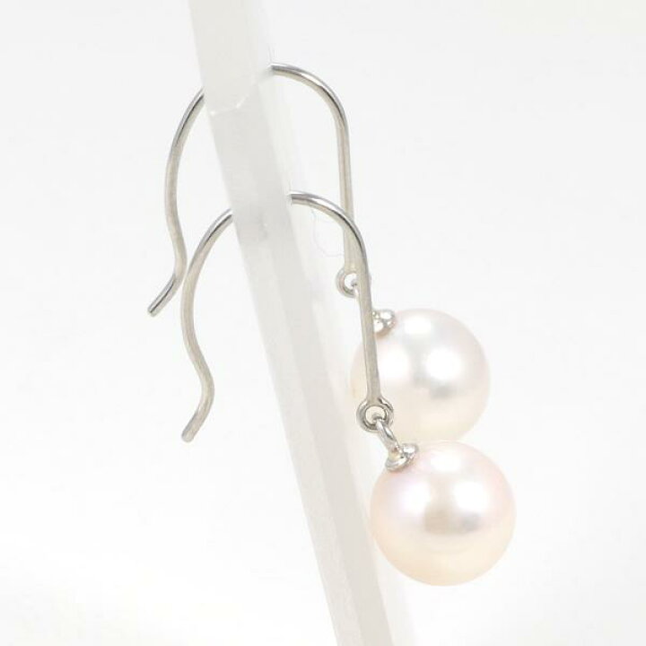 楽天市場】PT900 プラチナ ピアス パール 総重量約1.8g ジュエリー  