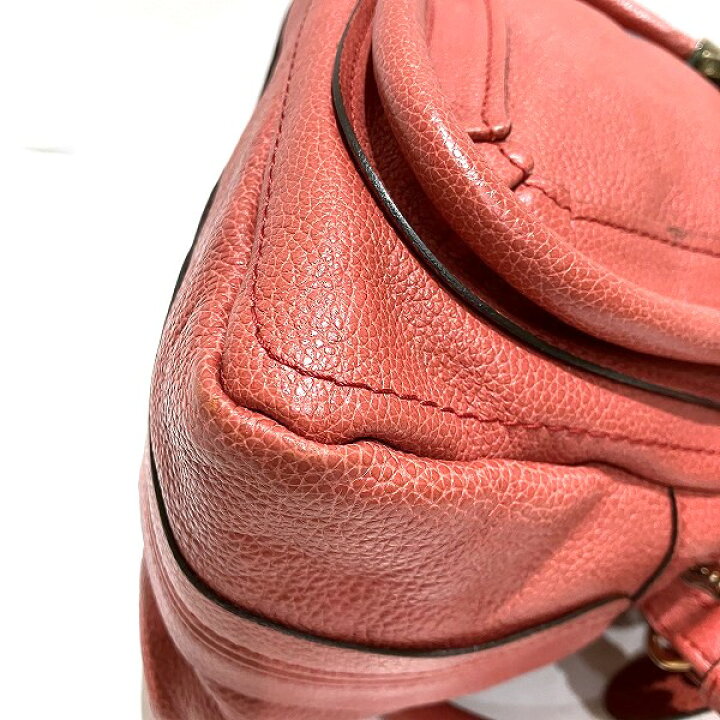 楽天市場】クロエ Chloe パラティ 2WAY レザー レッド系 バッグ  