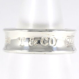 ティファニー 1837 シルバー リング 指輪 11.5号 総重量約7.4g ジュエリー 中古 送料無料 新品同様 【中古】【あす楽】 ギフトラッピング無料
