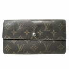 ルイヴィトン Louis Vuitton モノグラム ポシェット ポルトモネ クレディ M61725 財布 2つ折り長財布 ユニセックス 送料無料 【中古】【あす楽】