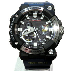 カシオ G-SHOCK マスター オブ G フロッグマン GWF-A1000-1A2JF 電波ソーラー 時計 腕時計 メンズ 送料無料 【中古】【あす楽】