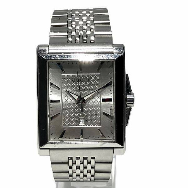 楽天市場】グッチ GUCCI レクタングル Gタイムレス 138.4 クォーツ 