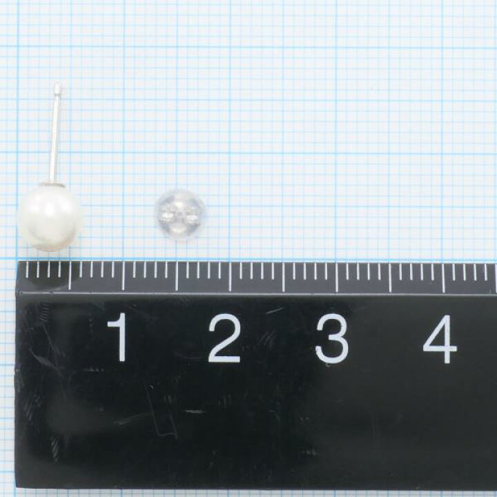 楽天市場】PT900 プラチナ ピアス パール 総重量約0.9g ジュエリー  