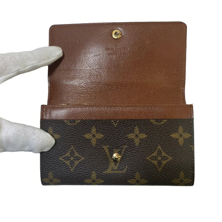 楽天市場】ルイヴィトン Louis Vuitton モノグラム ポルトモネジップ 