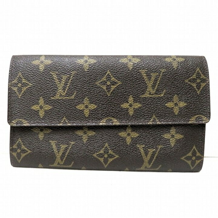 楽天市場】ルイヴィトン Louis Vuitton モノグラム ポルトフォイユ 3  