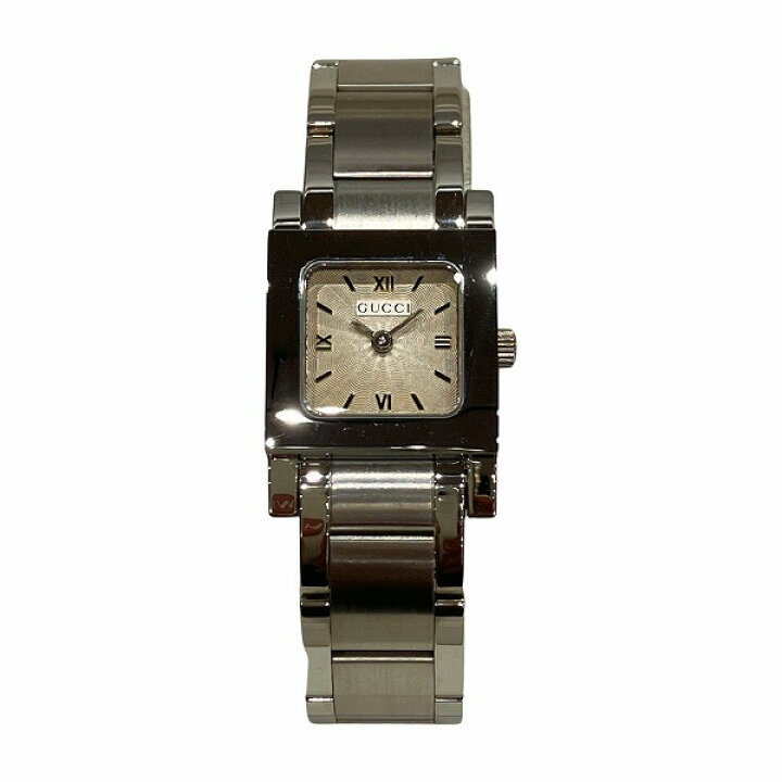 楽天市場】グッチ GUCCI 7900P スクエアーフェイス クォーツ 時計 
