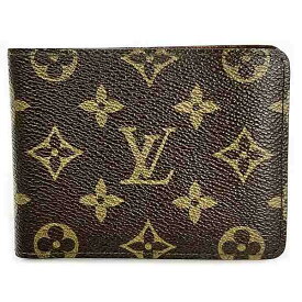 ルイヴィトン Louis Vuitton モノグラム ポルトフォイユ ミュルティプル M60895 札入れ 2つ折り財布 ユニセックス 送料無料 【中古】【あす楽】