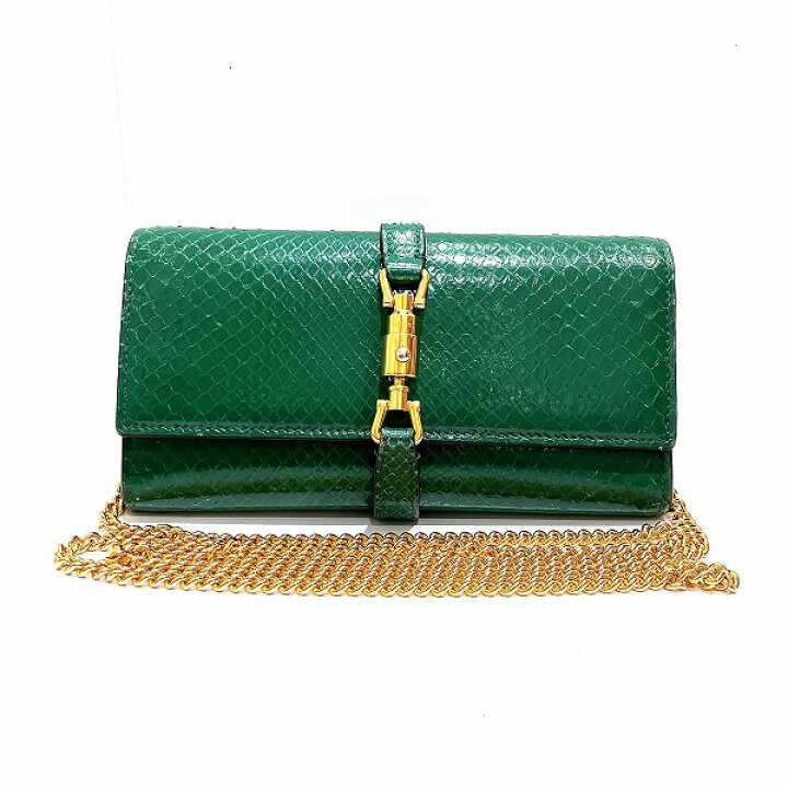 楽天市場】グッチ GUCCI ジャッキー 1961 チェーンウォレット 652681 2  