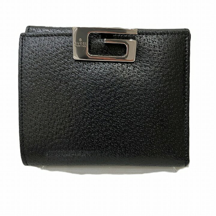 楽天市場】グッチ GUCCI Gクリップ 035 0416 2096 レザー 2つ折り財布  