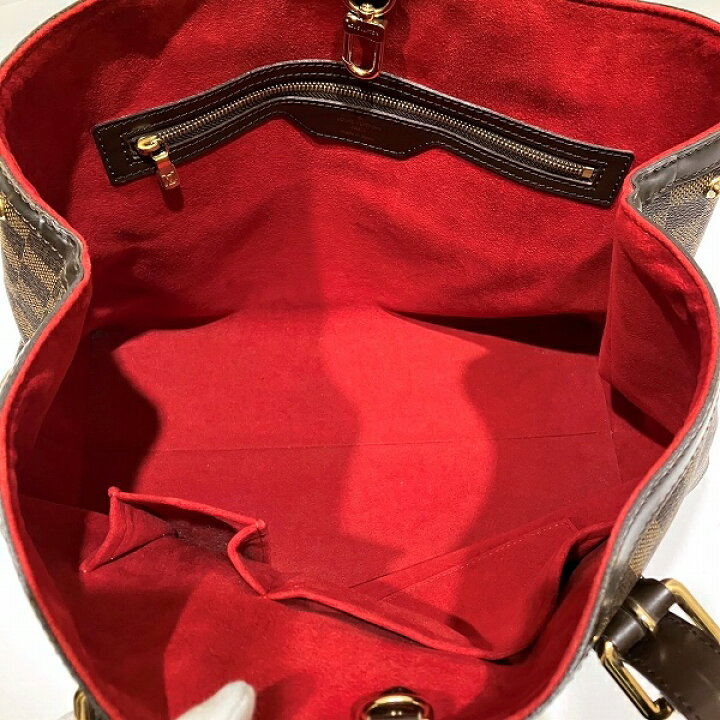 楽天市場】ルイヴィトン Louis Vuitton ダミエ ハムステッドMM N51204 