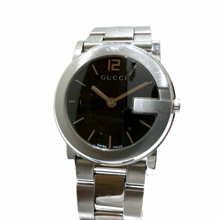 楽天市場】グッチ GUCCI Gラウンド YA101405 クォーツ 時計 腕時計  