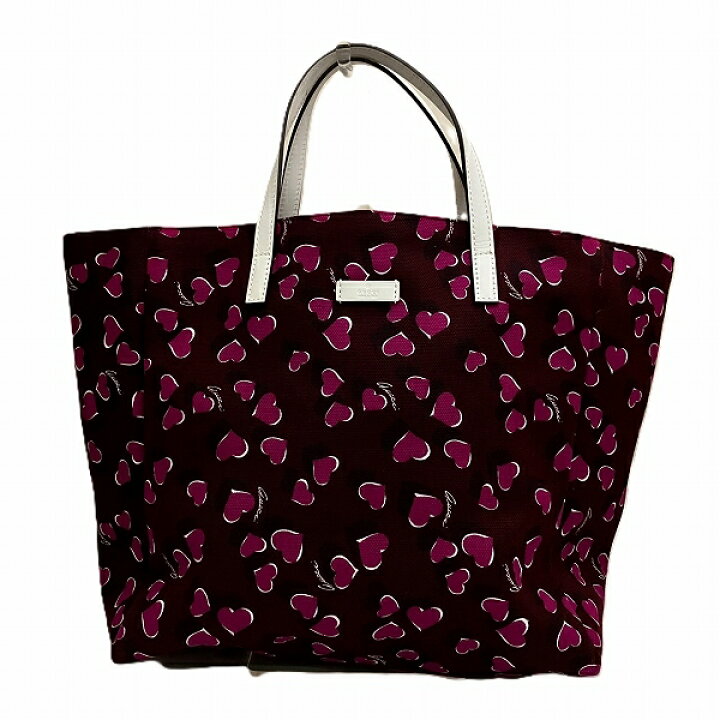 楽天市場】グッチ GUCCI ハートビート 282439 キャンバス×レザー  