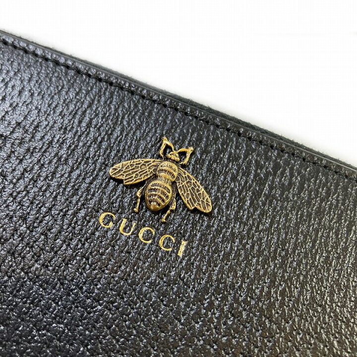 楽天市場】グッチ GUCCI アニマリエ 523667 ラウンドファスナー 長財布  