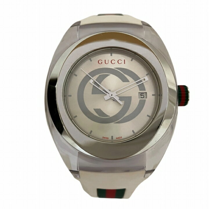楽天市場】グッチ GUCCI シンク 137.1 クォーツ 時計 腕時計 メンズ 