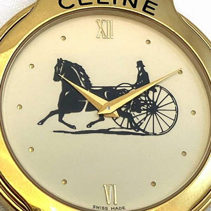 楽天市場】セリーヌ CELINE ポケットウォッチ クォーツ 時計 懐中時計  