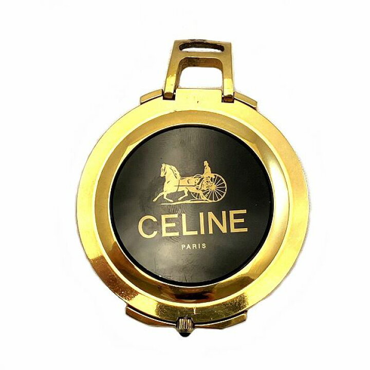 楽天市場】セリーヌ CELINE ポケットウォッチ クォーツ 時計 懐中時計  