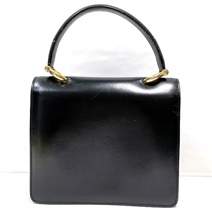 楽天市場】セリーヌ CELINE ダブルフラップ レザー ブラック バッグ 