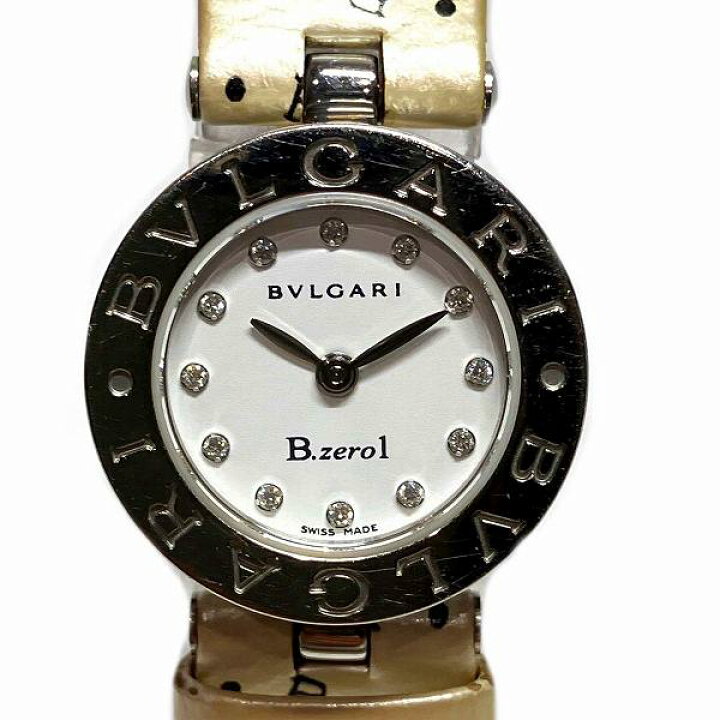 楽天市場】ブルガリ BVLGARI ビーゼロワン 12Pダイヤ BZ22S クォーツ  