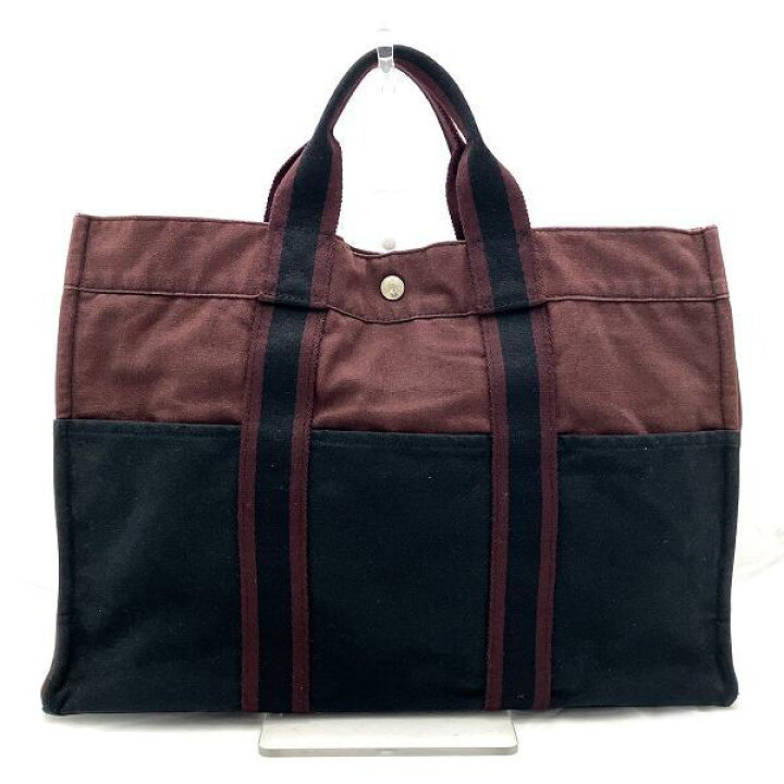 楽天市場】エルメス Hermes フールトゥMM バイカラー バッグ トート  