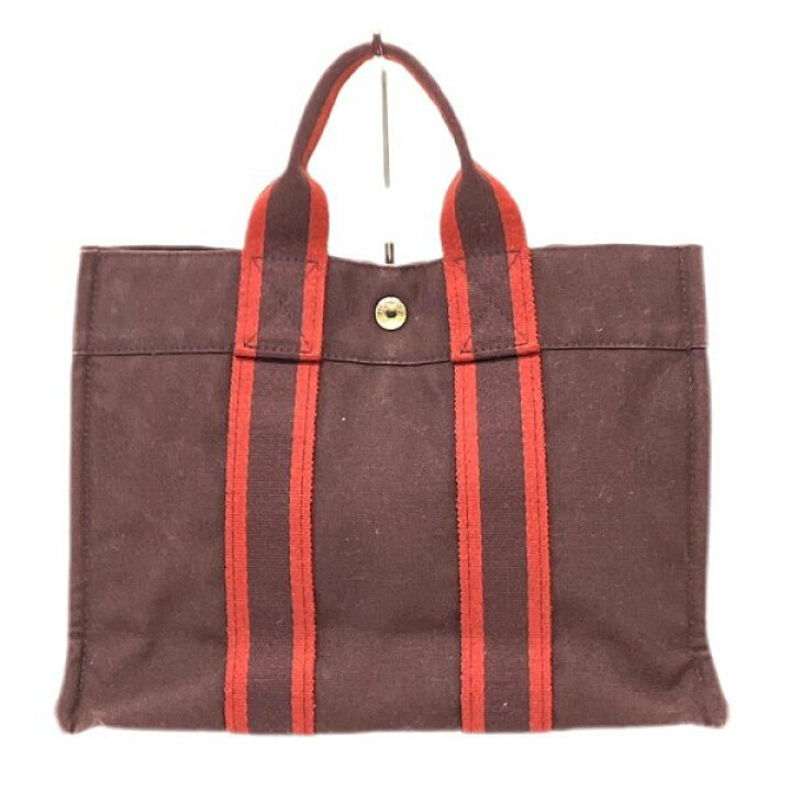 楽天市場】エルメス Hermes フールトゥPM ボルドー バッグ  