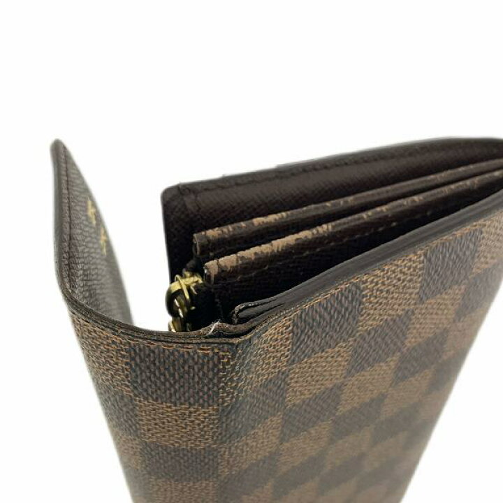 楽天市場】ルイヴィトン Louis Vuitton ダミエ ポルトフォイユ サラ  
