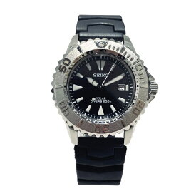 セイコー プロスペックス スキューバソーラー V147-0AA0 ソーラー 時計 腕時計 メンズ 送料無料 【中古】