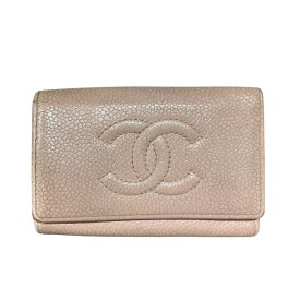 シャネル CHANEL ココマーク キャビアスキン A13502 ブランド小物 キーケース レディース 送料無料 【中古】