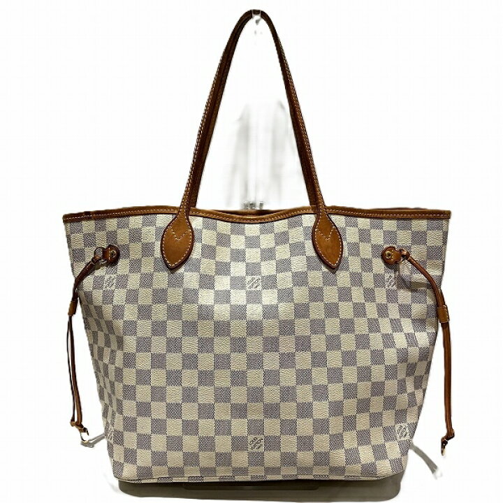 楽天市場】ルイヴィトン Louis Vuitton ダミエアズール ネヴァーフルMM  