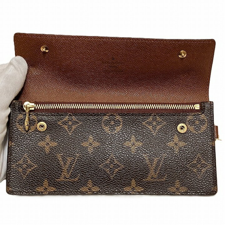楽天市場】ルイヴィトン Louis Vuitton モノグラム ポルトフォイユ  
