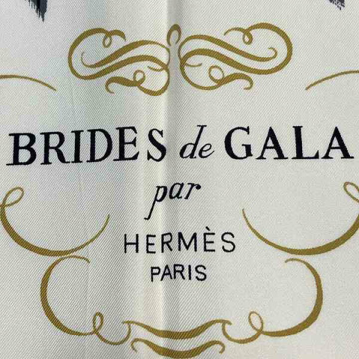 楽天市場】エルメス Hermes カレ90 BRIDES de GALA 式典用の馬勒  