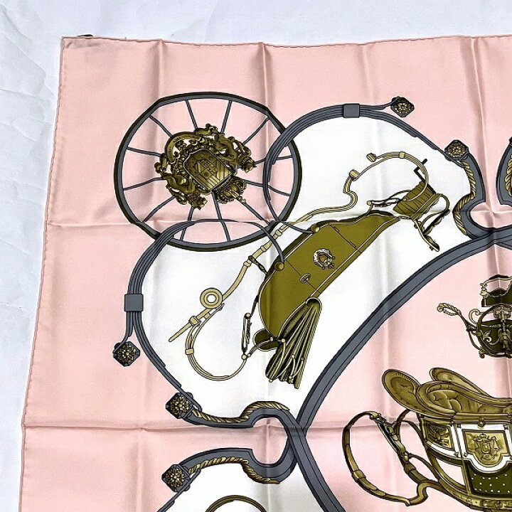 楽天市場】エルメス Hermes カレ90 スプリング ブランド小物 スカーフ 