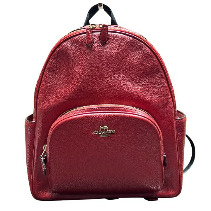 楽天市場】コーチ COACH 5666 レザー レッド バッグ リュック 