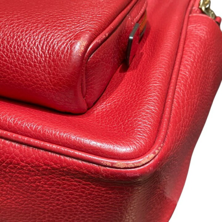 楽天市場】コーチ COACH 5666 レザー レッド バッグ リュック 