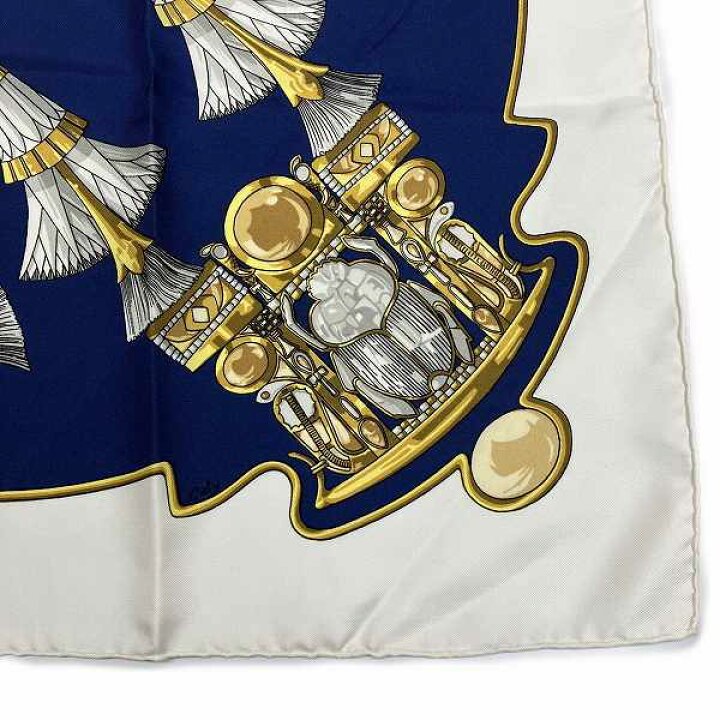 楽天市場】エルメス Hermes カレ90 古代エジプト スカラベ 鷲柄 