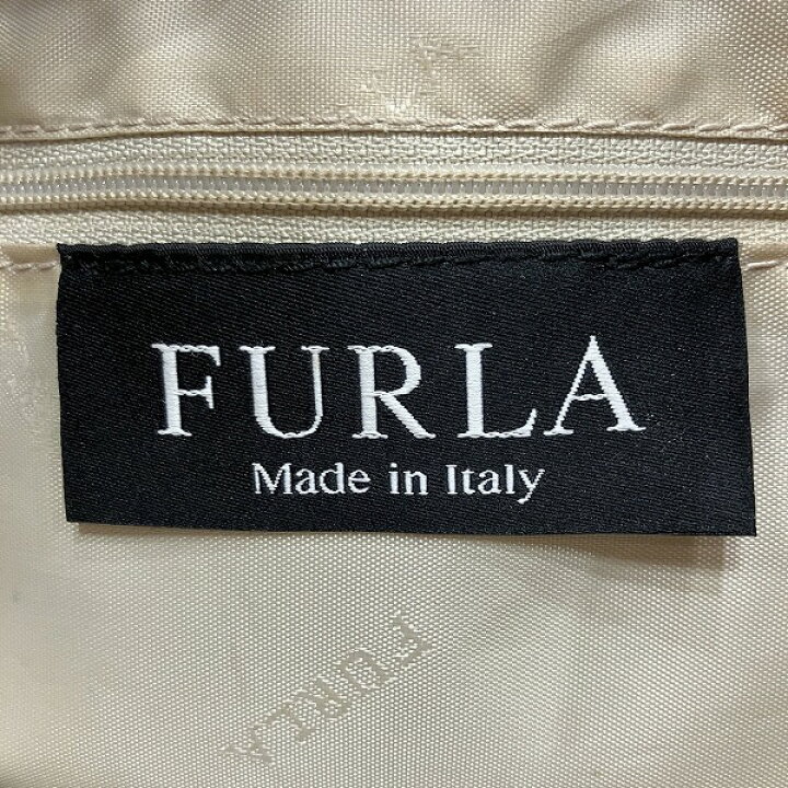 楽天市場】フルラ FURLA レザー ライトベージュ バッグ ハンドバッグ  