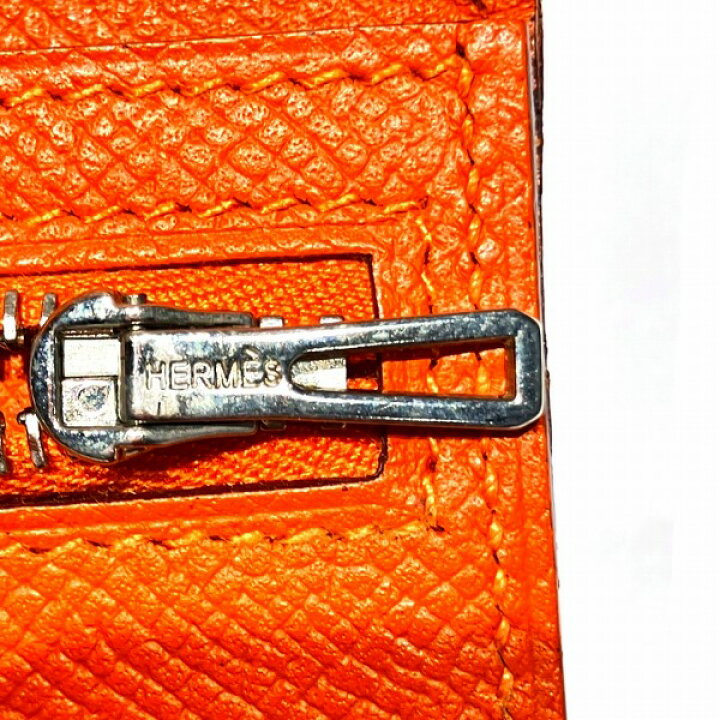 楽天市場】エルメス Hermes ベアンスフレ オレンジ 長財布 レディース 