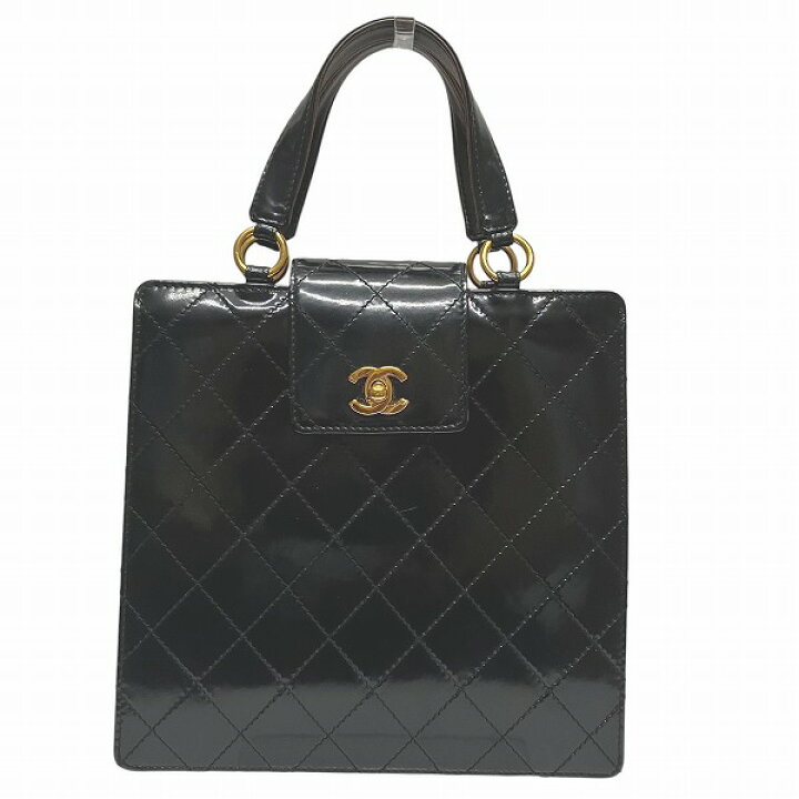 楽天市場】シャネル CHANEL マトラッセ ココマーク パテントレザー 